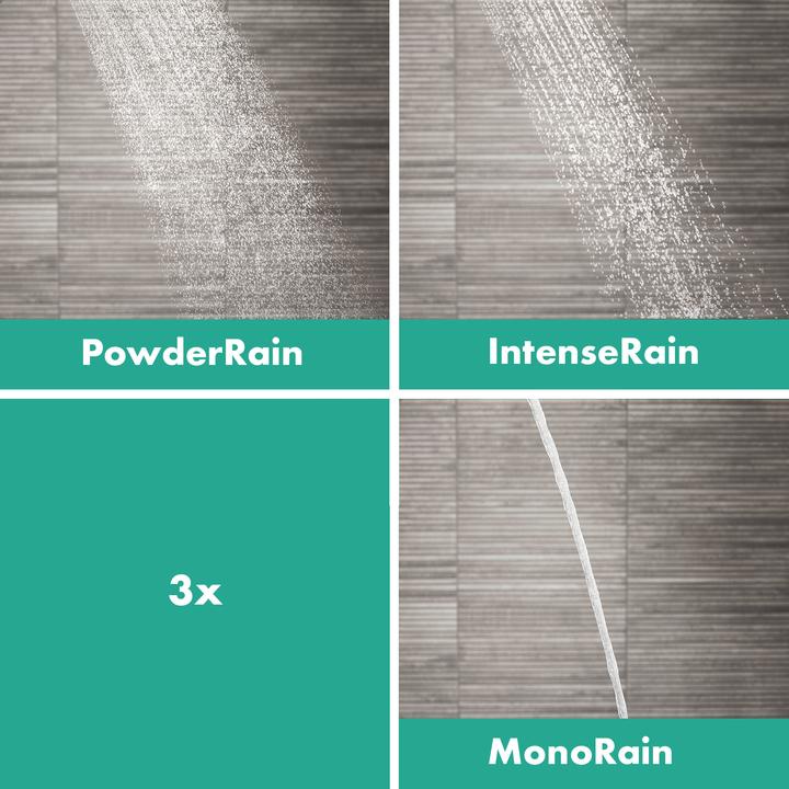 Actual product image hansgrohe Pulsify Select S 105 Activation EcoSmart (3 Beam types, 8.50 l/min)