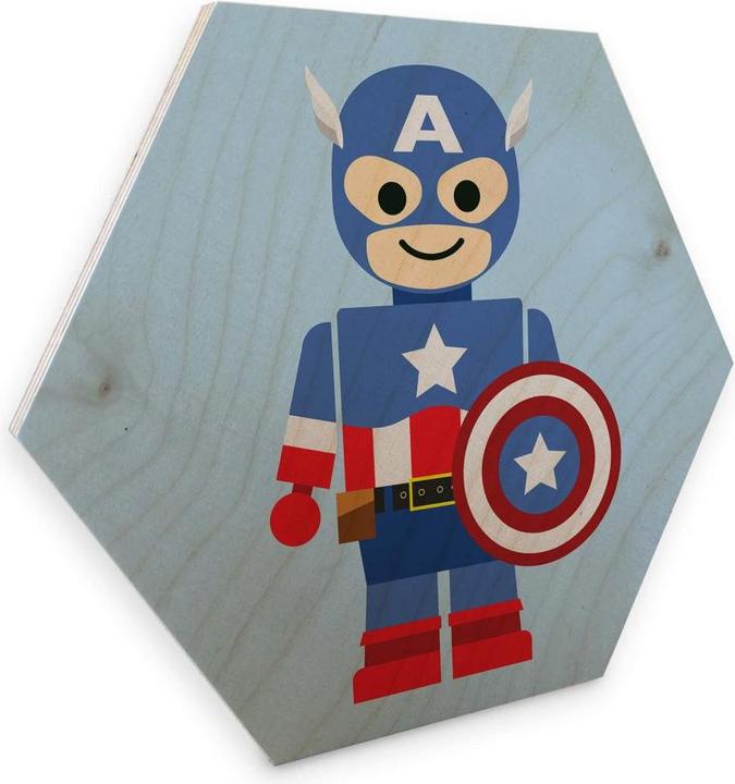 Produktbild Trenddeko Captain America Spielzeug (25 x 22 cm)