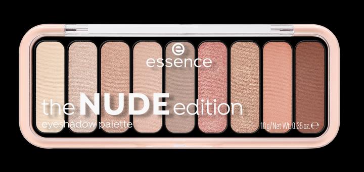 Actual product image essence the NUDE edition eyeshadow palette 10 (Pretty In Nude)