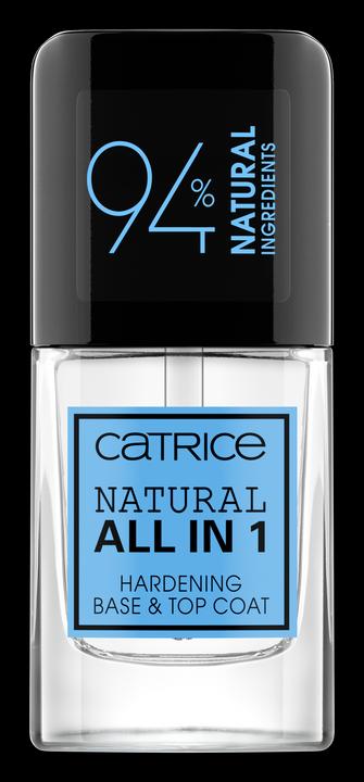 Actual product image Catrice Natural All in 1 Hardening Base &Top Coat (Base coat, Top coat)