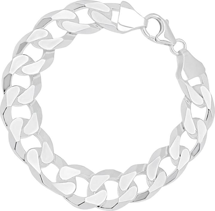 Produktbild Candy Panzer-Armband Hemera 14.0 mm, 925 Sterling Silber (21 cm, 925er Sterlingsilber, 925 Sterling Silber)