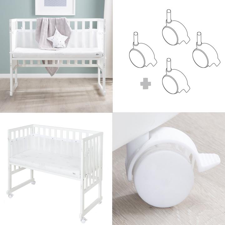 Immagine prodotto Roba Piumone e culla 3in1 con barriera stellare Grigio Magico