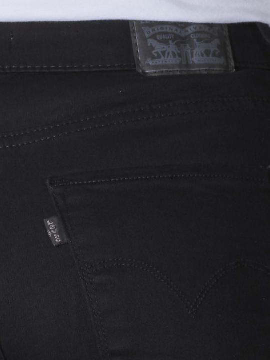 Actual product image Levis 721 Jeans High Rise Skinny soft black (W26/L28)