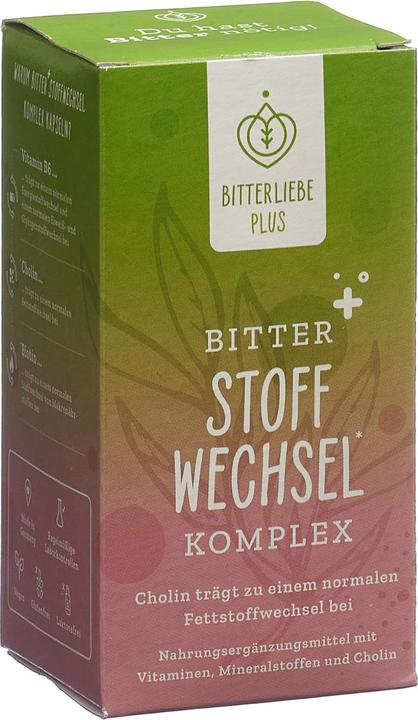 Bitterliebe Bitter Stoffwechsel Komplex (90 Stück, Kapseln, 203 g)