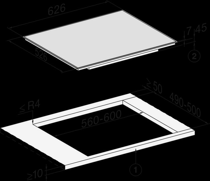 Actual product image Miele Km6093