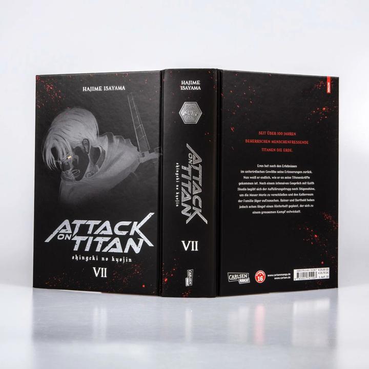 Immagine prodotto Attack on Titan Deluxe 7 (Tedesco, Hajime Isayama, 2020)