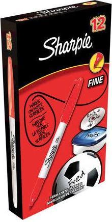 Produktbild Sharpie Fine Point (Rot, 1 mm, 1 x)
