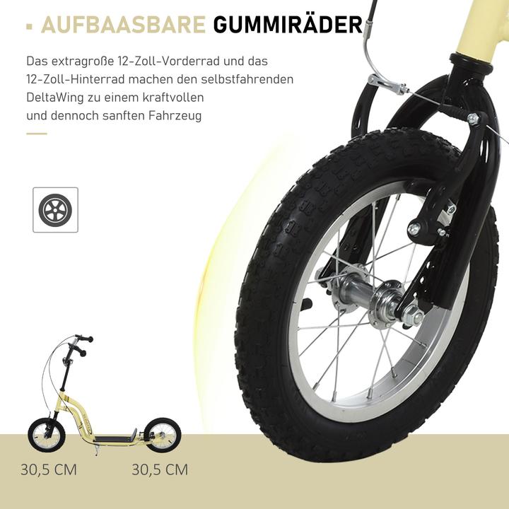 Produktbild Homcom Tretroller mit Handbremse