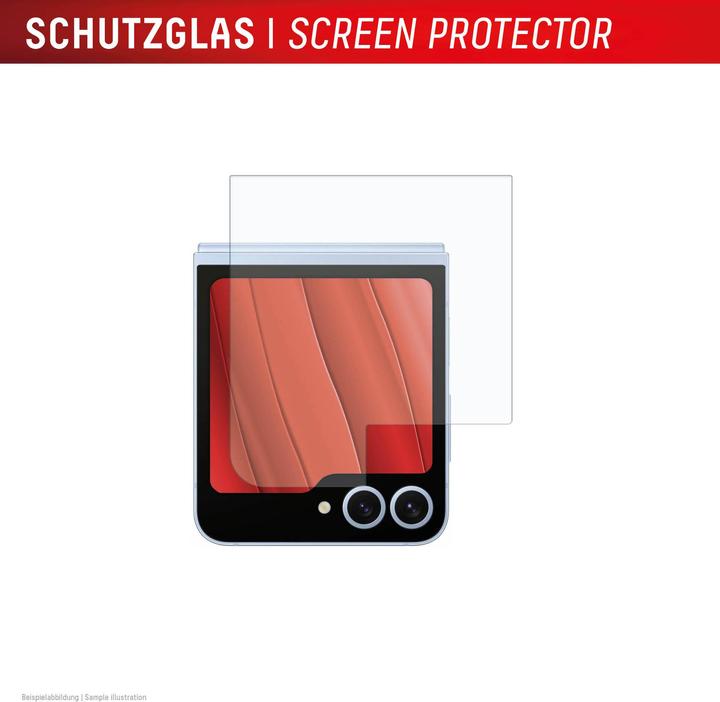 Actual product image Displex Smart Glass 2D (1 Piece, Samsung Galaxy Z Flip5, Samsung Galaxy Z Flip6)