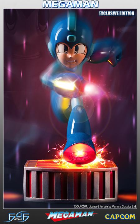 Actual product image F4F Rockman - Megaman Running (Exclusive)