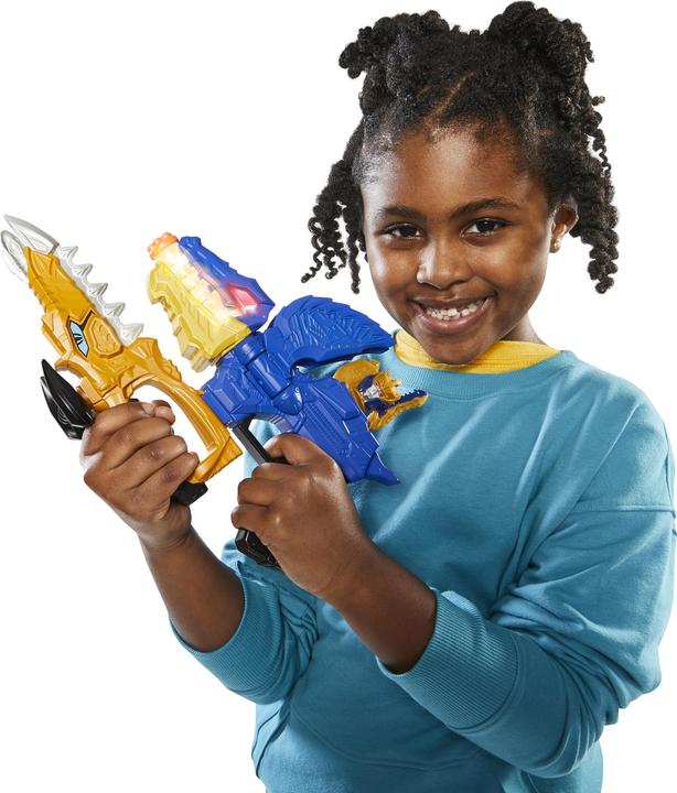 Actual product image Power Rangers Dino Fury Gold Fury Blade