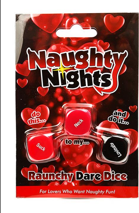 Produktbild Creative Conceptions Naughty Nights Gewagte Würfelherausforderungen (Würfelspiel, Englisch)