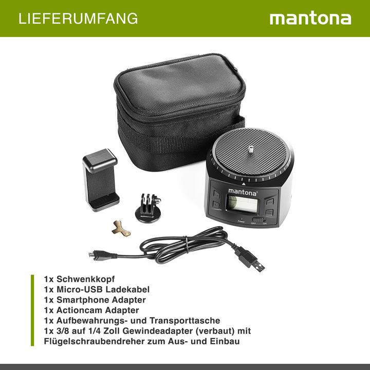 Image du produit mantona Turnaround 360 Advanced 3 (Tête panoramique)
