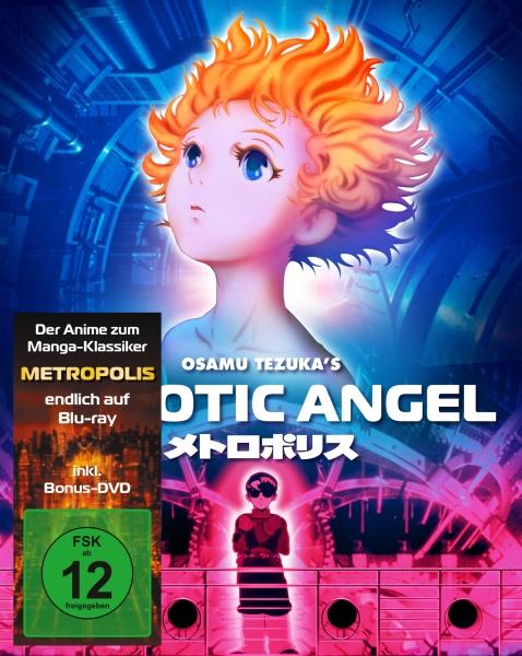Actual product image Robotic Angel (Mediabook A, Blu-ray+DVD+Bonus DVD) (Blu-ray, German, Japanese, English)