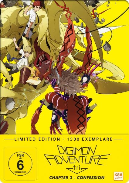 Digimon Adventure tri. - Confessione Capitolo 3 (FuturePak) (DVD) (DVD, Giapponese, Tedesco)