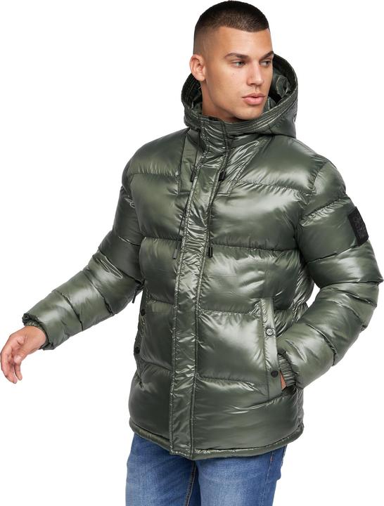 Actual product image Crosshatch Mens Crosswell High Shine Jacket (XL)