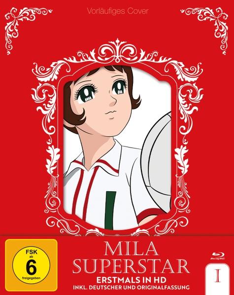 Actual product image Mila Superstar - Collector's Edition Vol. 1 (Ep. 1-52) (8 Blu-rays) (Blu-ray, Japanese, German)