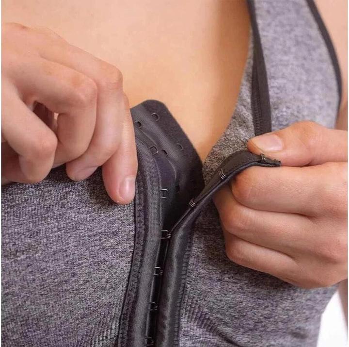 Actual product image Anodyne Posture Bra Ladies grey XL (XL)
