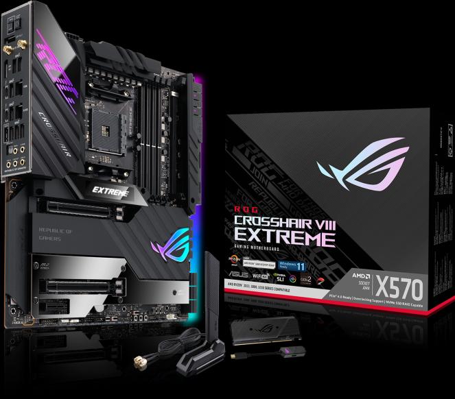 Produktbild ASUS ROG Crosshair VIII Extreme ROG (AM4, AMD X570, E-ATX)