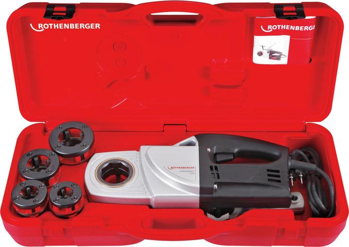 Produktbild Rothenberger Gewindeschneidmaschine SUPERTRONIC® 1250 Set 1/4-1 1/4″ 800 W