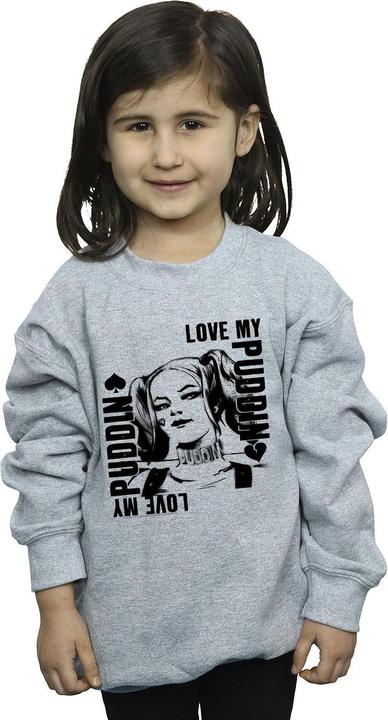 Image du produit - Sweat SUICIDE SQUAD HARLEY LOVE PUDDIN - Fille (152, 158)