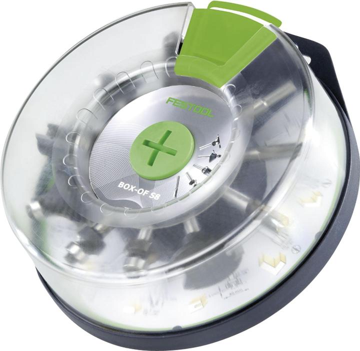Image du produit Festool Boîte de fraises Box-OF HW S8 Mix