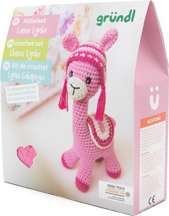Actual product image Natura Punto Crochet Set Llama