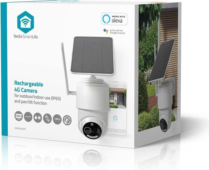 Image du produit Nedis Caméra extérieure SmartLife | 4G | Full HD 1080p | Pan tilt | IP65 | Cloud Storage (optional) / micr (1920 x 1080 Pixels)