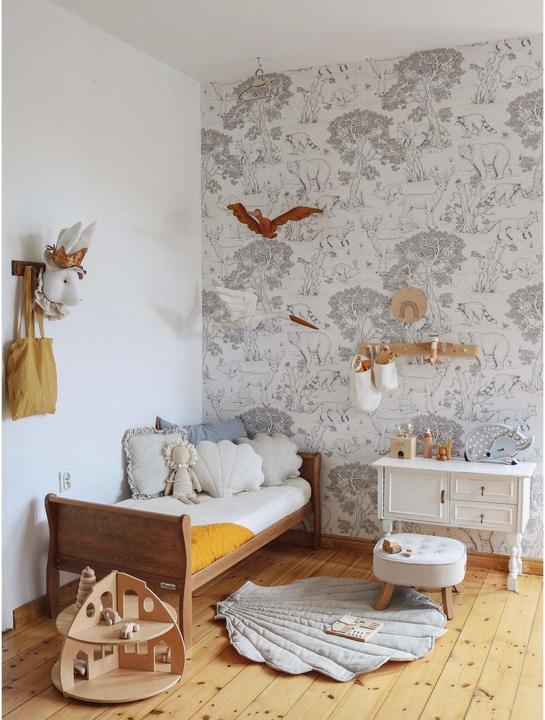 Produktbild Moi Mili Leinenmatte Krabbeldecke Muschel Sand