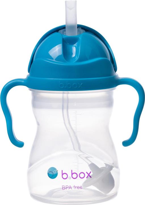 Immagine prodotto B.Box Bottiglia innovativa con cannuccia Cobalto Nuovo 240 ml 6 mesi+ (240 ml)