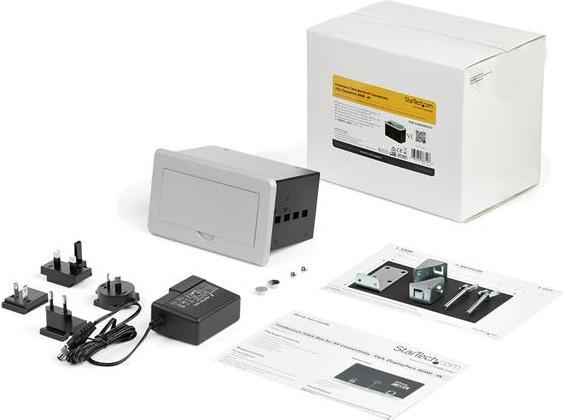 Actual product image StarTech Conference table Table connection panel for audio and video