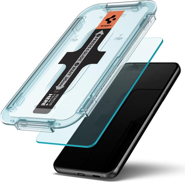 Image du produit Spigen Verre Trempé Glass.Tr Ez Fit 2-Pack Galaxy S22+ Plus (1 pièce(s), Samsung Galaxy S21)
