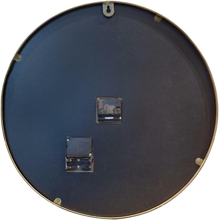 Immagine prodotto Nextime Orologio da parete William bianco/marrone, 50 cm (50 cm)