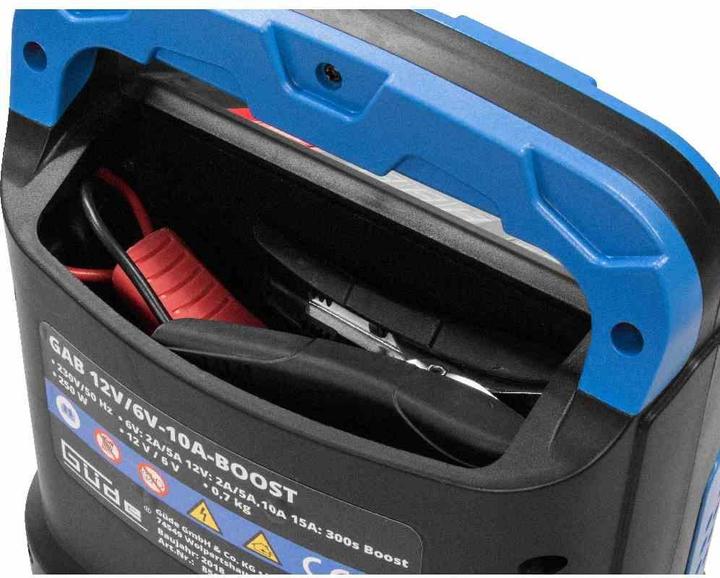 Produktbild Güde Automatik Batterielader GAB 12V/6V-10A-Boost (6V, 12V, 10 A)