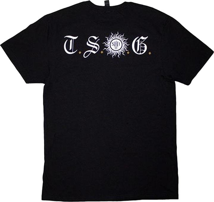 Actual product image Behemoth Unisex Adult The Shit Ov God Purity Fist Back Print T-Shirt (S)