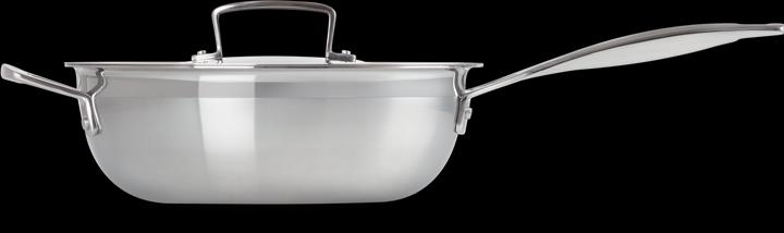 Immagine prodotto Le Creuset Padella Sauté (24 cm, Padella per friggere, Acciaio inossidabile)