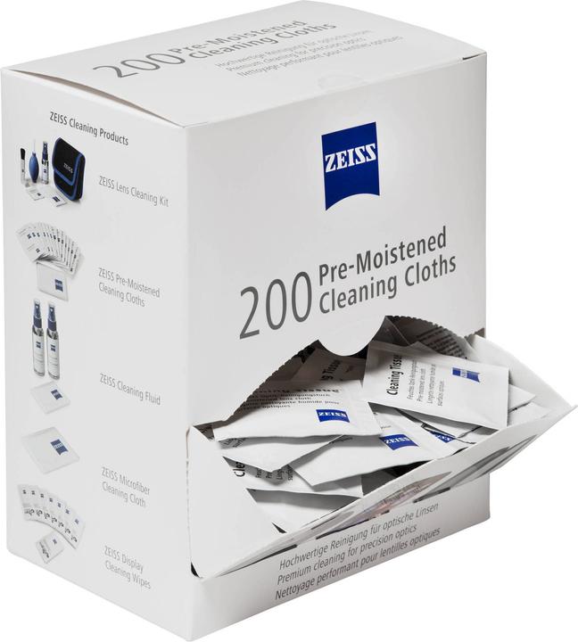 Actual product image Zeiss Feuchte Reinigungstücher