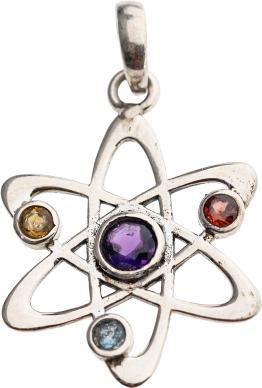 Image du produit Berk Pendentif "Cosmos avec pierres précieuses".