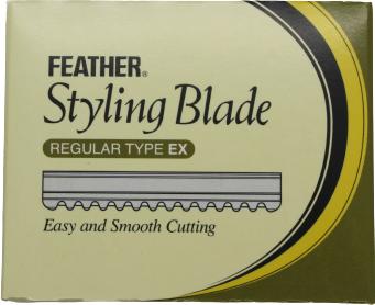 Actual product image Feather Razor replacement blades (10 pieces) (10 x)