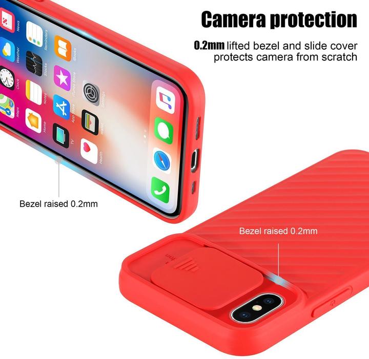 Immagine prodotto Cadorabo Cover in TPU con protezione della fotocamera (Apple iPhone XR)