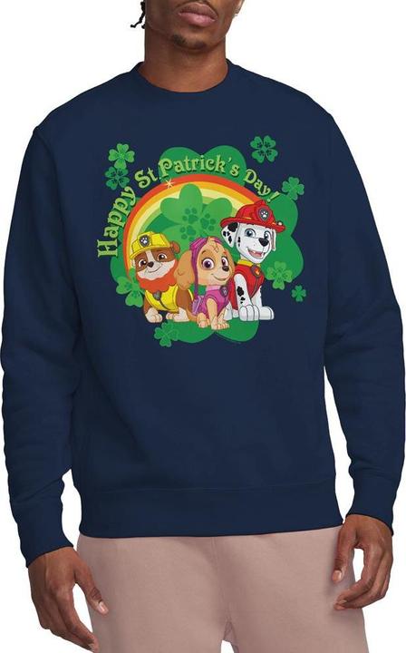 Actual product image Paw Patrol Unisex Adult Team St Patricks Day Sweatshirt (XL)