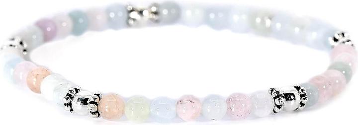 Produktbild Balibay Nuray (18 cm, Achat, 925 Sterling Silber, Edelstein, Morganit)