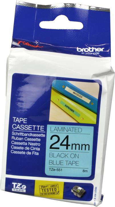Produktbild Brother Tze-551 (2.40 cm, Grau)