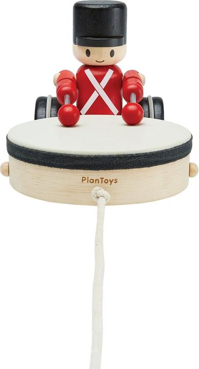 Produktbild Plantoys Plan Toys Pull-Along Drummer