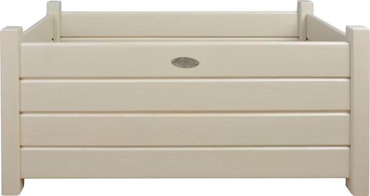 Produktbild Esschert Design Pflanzkästen rechteckig weiss, Set S/L (30.30 cm)