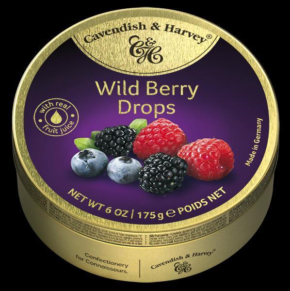 Produktbild Cavendish & Harvey Wild Berry Drops (1 Stk., 175 g)