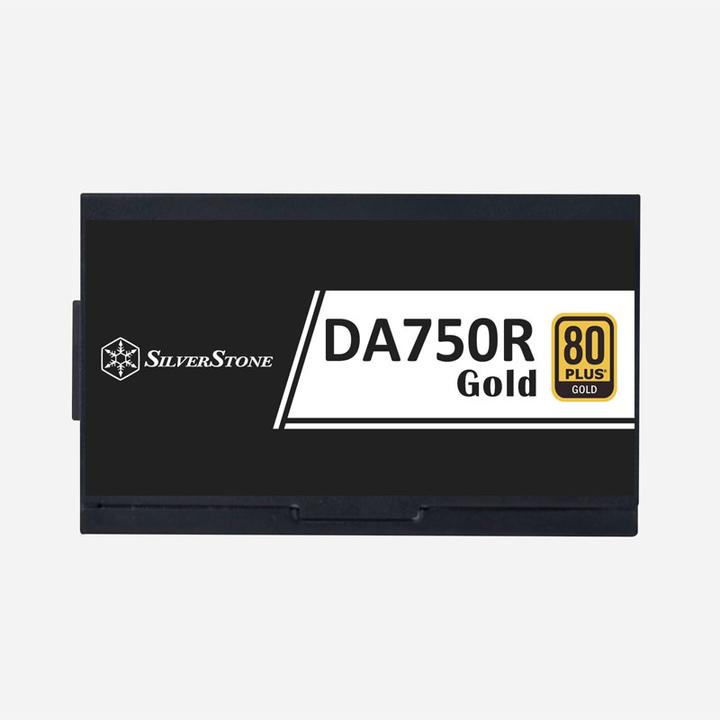 Actual product image Silverstone SST-DA750R-GMA - 80 PLUS Gold 750W ATX 3.0 & PCIe 5.0 Fully Modular Power Supply (750 W)