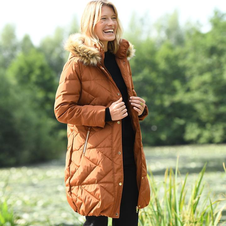 Produktbild Anne Weyburn Gesteppter Wintermantel mit Kapuze (40)