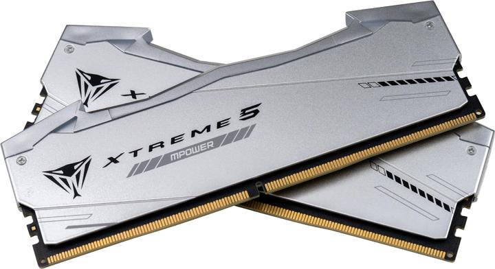 Immagine prodotto Patriot DIMM 32 GB DDR5-6400 (2x 16 GB) doppio kit (nero, PVXR532G64C32KM, Viper Xtreme 5 MPower RGB, INTEL (2 x 16GB, 6400 MHz, RAM DDR5, DIMM)