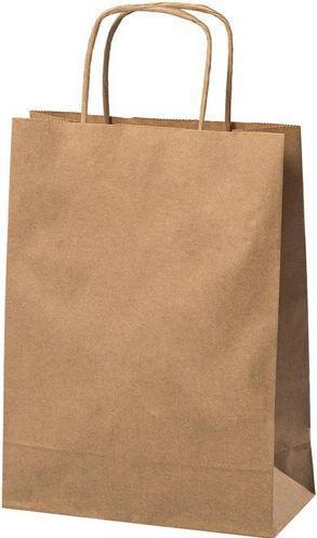 Produktbild Markenlos Tragetasche 180x80x240mm braun (300 Stück)